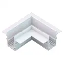 Коннектор Iledex Corner connect 4822-022-95-95-wh угловой жесткий для соединения трековых шинопроводов магнитных цвет белый