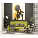 Диван раскладной Гамма Мелодия 215x90x90 см велюр цвет зеленый