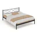 Кровать Стиллмет Экзотика 200x160 см металлическое основание цвет черный