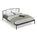 Кровать Стиллмет Эвелин 200x160 см металлическое основание цвет черный