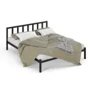 Кровать Стиллмет Тринго 200x160 см металлическое основание цвет черный