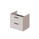 Тумба под раковину подвесная Итана 4657841626096 59см цвет кашемир серый