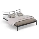 Кровать Стиллмет Брио 200x140 см металлическое основание цвет черный