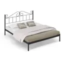 Кровать Стиллмет Мариана 200x180 см металлическое основание цвет черный