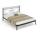 Кровать Стиллмет Марко 200x140 см металлическое основание цвет черный