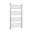 Полотенцесушитель водяной лесенка Роснерж L104010 1000x430 мм универсальная подводка нержавеющая сталь цвет серебристый