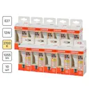 Набор ламп светодиодных Osram E27 170-240/175-250 В 12 Вт груша матовая 1055 Лм теплый белый (желтый) свет 10 шт