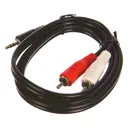 Кабель Perfeo Jack 3.5-2x RCA 6x0.2 мм² 2 м J2003