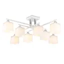 Люстра потолочная Ambrella light Traditional Tr303043 8 ламп 25 м² цвет белый