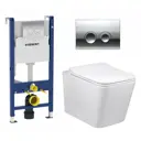 Комплект инсталляция с унитазом Geberit 416256 цвет белый