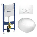 Комплект инсталляция с унитазом Geberit 472066 цвет белый