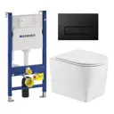 Комплект инсталляция с унитазом Geberit 523019 цвет белый