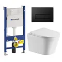 Комплект инсталляция с унитазом Geberit 523025 цвет белый