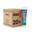 Клей монтажный Kudo Sprint c высокой скоростью отвердевания белый 110 мл 12 шт