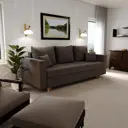 Раскладной диван Yorcom adam_23_NPB 220x80x100 см велюр цвет коричневый