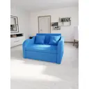 Раскладной диван Yorcom Бали_45 106x77x87 см велюр цвет васильковый