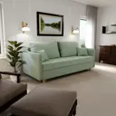 Раскладной диван Yorcom Комфорта_14 210x80x100 см велюр цвет фисташковый