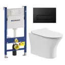 Комплект инсталляция с унитазом Geberit 523028 цвет белый