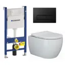 Комплект инсталляция с унитазом Geberit 523030 цвет белый