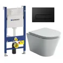 Комплект инсталляция с унитазом Geberit 523032 цвет белый