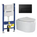 Комплект инсталляция с унитазом Geberit 523033 цвет белый