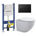 Комплект инсталляция с унитазом Geberit 523059 цвет белый