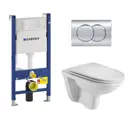 Комплект инсталляция с унитазом Geberit 512565 цвет белый