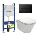 Комплект инсталляция с унитазом Geberit 523062 цвет белый