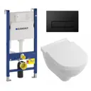 Комплект инсталляция с унитазом Geberit 523073 цвет белый