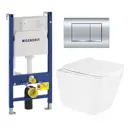 Комплект инсталляция с унитазом Geberit 531019 цвет белый