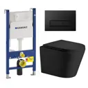 Комплект инсталляция с унитазом Geberit 523091 цвет черный