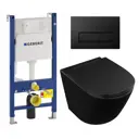 Комплект инсталляция с унитазом Geberit 523099 цвет черный