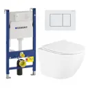 Комплект инсталляция с унитазом Geberit 530532 цвет белый