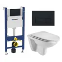 Комплект инсталляция с унитазом Geberit 586853 цвет белый