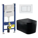 Комплект инсталляция с унитазом Geberit 523124 цвет черный