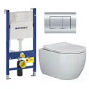 Комплект инсталляция с унитазом Geberit 522882 цвет белый