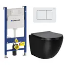 Комплект инсталляция с унитазом Geberit 523125 цвет черный