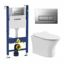 Комплект инсталляция с унитазом Geberit 462688 цвет белый