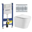 Комплект инсталляция с унитазом Geberit 522899 цвет белый