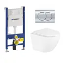 Комплект инсталляция с унитазом Geberit 530580 цвет белый