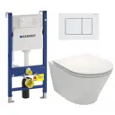 Комплект инсталляция с унитазом Geberit 523178 цвет белый