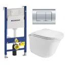 Комплект инсталляция с унитазом Geberit 522924 цвет белый