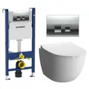 Комплект инсталляция с унитазом Geberit 594861 цвет белый