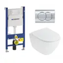 Комплект инсталляция с унитазом Geberit 512941 цвет белый