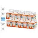 Набор ламп светодиодных Osram GU10 170-240/175-250 В 10 Вт спот матовый 1000 Лм холодный белый (голубой) свет 10 шт