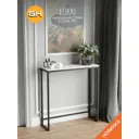 Стол туалетный Grostat home lokki 80x85x25 см ЛДСП цвет светло-серый
