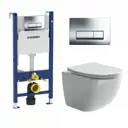 Комплект инсталляция с унитазом Geberit 416201 цвет белый