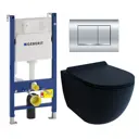 Комплект инсталляция с унитазом Geberit 522976 цвет черный