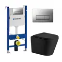 Комплект инсталляция с унитазом Geberit 510694 цвет черный