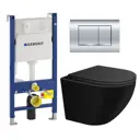 Комплект инсталляция с унитазом Geberit 522987 цвет черный
